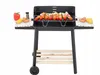 Holzkohlegrill mit Holzablagen 94X78X42 cm Produktbild-Vorschau 6