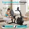 Wenoker Liege-Heimtrainer – 16 Magnet-Widerstandsstufen, Produktbild-Vorschau 3