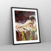Gerahmtes Poster - Schwarzer Rahmen - Frau Modell - 40x50 Produktbild-Vorschau 8