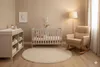 Babybett 2in1 mit Matratze 120x60cm, 2 ausziehbare Produktbild-Vorschau 4