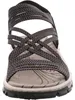 Rieker dámske topánky Papuče Sandal Black Leisure, Veľkosť Náhľad obrázku produktu 12