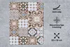 MuchoWow® Mauspad Mousepad Muster - Vintage - Braun - Produktbild-Vorschau 2