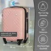Xonic Design Reisekoffer mit Rollen 360° - ABS Produktbild-Vorschau 2