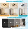 ZMH plafondventilator met LED-verlichting, stille, dimbare Productafbeelding-voorbeeld 12