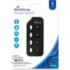 MediaRange USB-HUB 4-Port USB 3.0 extern schwarz Produktbild-Vorschau 2