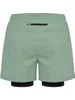 hummel sport & leisure nwlDALLAS SHORTS 2IN1 WOMAN GREEN Produktbild-Vorschau 3