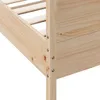 vidaXL Massivholzbett ohne Matratze 90x190 cm Kiefernholz Produktbild-Vorschau 6