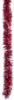 Girlande Lametta Doxa Rot-Silber Ø 100 mm x 6 m Produktbild-Vorschau 2