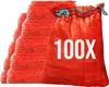 Bazko 100 sacs raschel 35x50cm 5kg | rouge | Sacs en filet Voir les images du produit 1