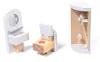 Aga MDF Holzpuppenhaus + Möbel 78cm schwarz LED Produktbild-Vorschau 3