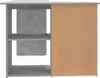 A product image of a corner desk with shelves. Podgląd zdjęcia produktu