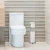 relaxdays Stojący uchwyt na rolkę papieru toaletowego Podgląd zdjęcia produktu 2