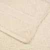 vidaXL Serviettes FROGN, lot de 4, couleur crème, 100 x 200 Voir les images du produit 5