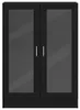 vidaXL Knihovna vzhled černého dubu 82,5x30,5x115 cm Náhled obrázku produktu 5