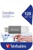 Verbatim DataBar USB 2.0   128GB Grey Produktbild-Vorschau 4