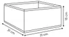 Rangement pour sous-vêtements, 31 x 15 cm Voir les images du produit 9