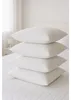 Kissen - gesteppt - mit Reißverschluss - 70x80 cm - Weiß - Produktbild-Vorschau 6