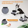 Kletterwand Katzen mit Katzenbett und 3X Katzentreppe Wand Produktbild-Vorschau 4