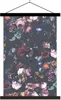 MuchoWow® Textilposter Vintage - Kunst - Blumen 60x90 cm Produktbild-Vorschau 1