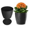 KADAX Blumentopf mit Untersetzer "Temara", Blumenkübel, Produktbild-Vorschau 1