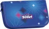 A blue pencil case with a sparkling star pattern and the Scout logo. Anteprima dell’immagine prodotto
