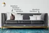 MuchoWow® Zierkissen Sofakissen Wohnzimmer Dekokissen 50x50 Produktbild-Vorschau 3
