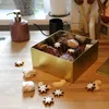 Dosenritter | eckige Keksdose, goldene edle Plätzchendose, Produktbild-Vorschau 4