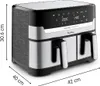 Friteuse sans huile 8.3l 2450w inox/noir - Moulinex - Voir les images du produit 6
