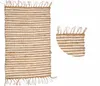 GIFTDECOR | Dywan - 60 x 90 cm - biało-beżowy - z frędzlami Podgląd zdjęcia produktu 4