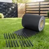 35M PVC Zaunfolie Anthrazit Sichtschutz Rolle blickdicht Produktbild-Vorschau 1