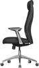 Chaise de bureau en cuir véritable noir Chaise de bureau Voir les images du produit 28