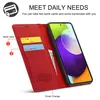 Galaxy A72 Hülle, Standfunktion Kartenfach Wallet Leder Produktbild-Vorschau 4