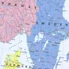 Politická nástenná mapa Európy v anglickej verzii, 1:4 500 Náhľad obrázku produktu 5