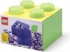 LEGO Storage Brick 4 Top Lid Translucent Produktbild-Vorschau 3