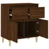 Sideboard Braun Eichen-Optik 60x35x70 cm Holzwerkstoff Produktbild-Vorschau 6