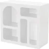 Skye Decor, Lessa - White, szafka do salonu, biały, 80 x 74 Podgląd zdjęcia produktu 7