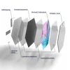DEQORI Glasbild Echtglas 40x35 cm 'Tropenblätter: Produktbild-Vorschau 6
