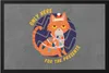 Only Here For The Presents Fußmatte Lustiges Katzen Motiv Produktbild-Vorschau 1
