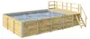 Aufstellpool Holzpool-Set Weka 595 rechteckig 650x490x201 Produktbild-Vorschau 4