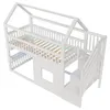 Merax Stapelbed, hoogslaper, 90x200 cm, huisvormig bed met Productafbeelding-voorbeeld 8