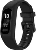 A black Garmin Vivosmart 5 fitness tracker is shown against a white background.