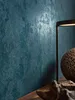 Newroom Vliestapete Specta Blue Blau Putz, Wohnbeispiel Anteprima dell’immagine prodotto