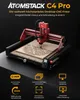 ATO MSTACK C4 Pro Fraiseuse CNC avec support 4 axes, broche Voir les images du produit 2