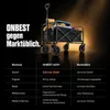 ONBEST Bollerwagen | faltbar | mit Schutzhaube | 61L | 80 Produktbild-Vorschau 11
