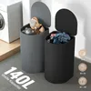 Rainsworth W?schekorb mit Deckel 140L W?schesammler - 4 Produktbild-Vorschau 3