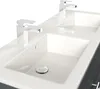 Badmöbel Set 2-teilig, Doppel-Waschtisch 120cm breit mit Produktbild-Vorschau 2