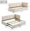 Flieks Polsterbett 90x200cm mit Ausziehbett, Schlafsofa Produktbild-Vorschau 7