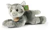Peluche Chat Gris 30 Cm Ecologique Voir les images du produit 1