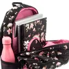 ARS UNA Magnolia zaino scuola ergonomico, nero-rosa, per Anteprima dell’immagine prodotto 12