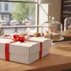 KAPAK Geschlossene Muffin Transportbox Weiß 30x30x10 cm Produktbild-Vorschau 4